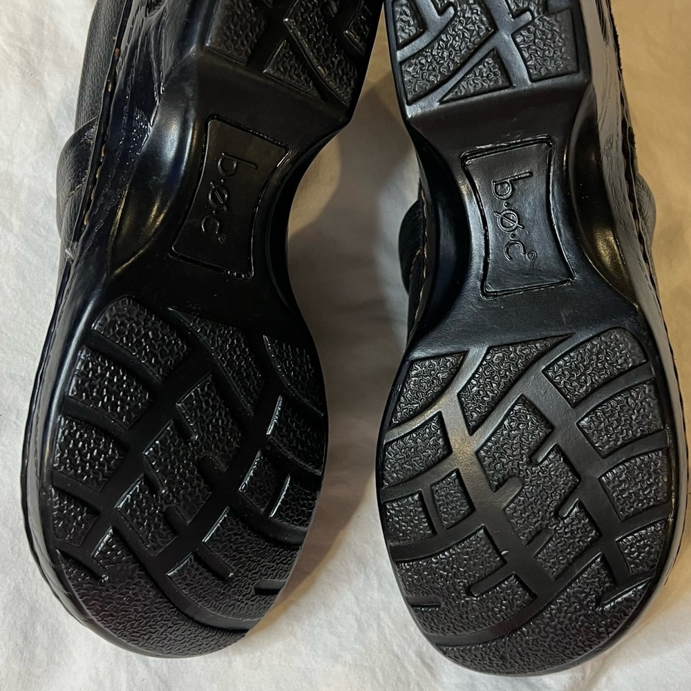 COPY - Hold - BOC Toby II Clog size 8 Black Leather - Picture 5 of 14